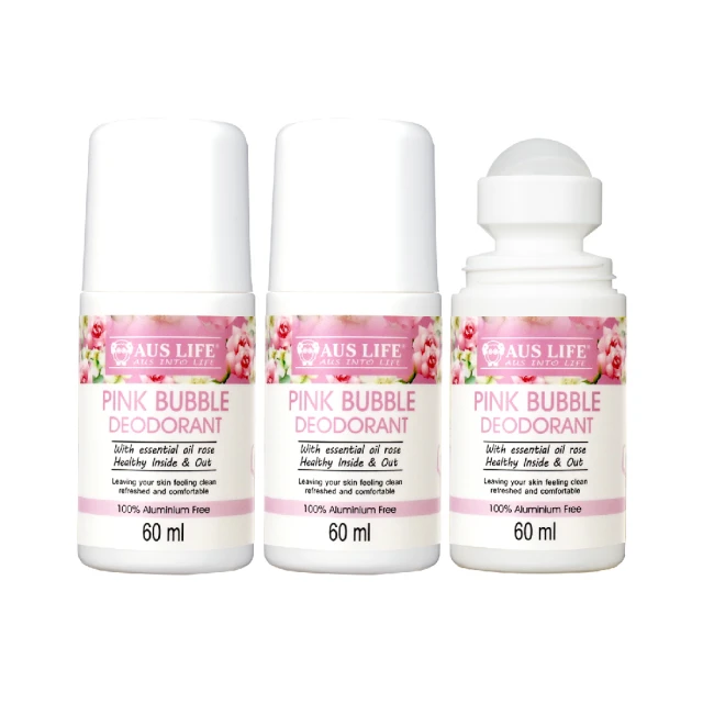 【AUS LIFE 澳思萊】粉紅綠茶體香劑60mlX2(夏日隨身攜帶淨爽體香 一抹清新舒爽) 歷史價格詳細信息