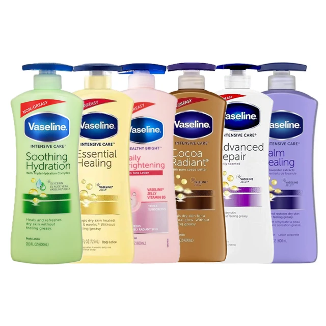 【Vaseline 凡士林】身體潤膚乳液-修復淡香(600ml)【3059】 歷史價格詳細信息