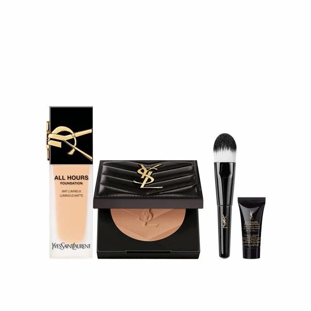 【YSL】官方直營 恆久完美透膚底妝組(新品上市/恆久完美霧光氣墊+恆久完美透膚煙染腮紅) 歷史價格詳細信息