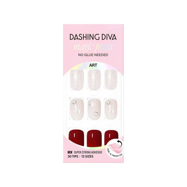 【DASHING DIVA】MAGICPRESS 薄型經典美甲片_柔和浪漫(簡約素色 莫蘭迪 秋冬百搭) 歷史價格詳細信息