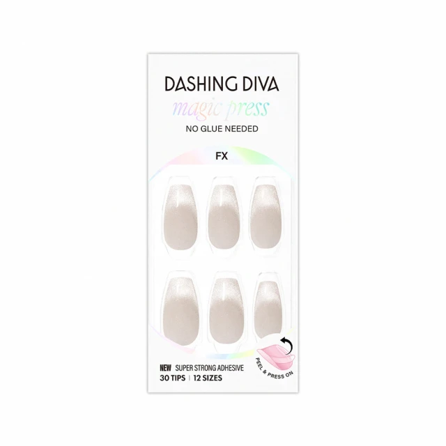 【DASHING DIVA】MAGICPRESS 時尚潮流美甲片_耀眼海藍(長橢圓) 歷史價格詳細信息