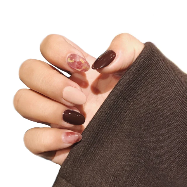 【Paula’s Nail 寶拉美甲】熔岩抹茶拿鐵 凝膠指甲貼片(指甲貼片 光療甲片 美甲貼片) 歷史價格詳細信息