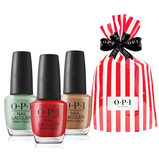 【O.P.I】玩色新年禮-經典指甲油 3入組 暢銷20色任選(小黑蓋/交換禮物/美甲彩繪/官方直營) 歷史價格詳細信息