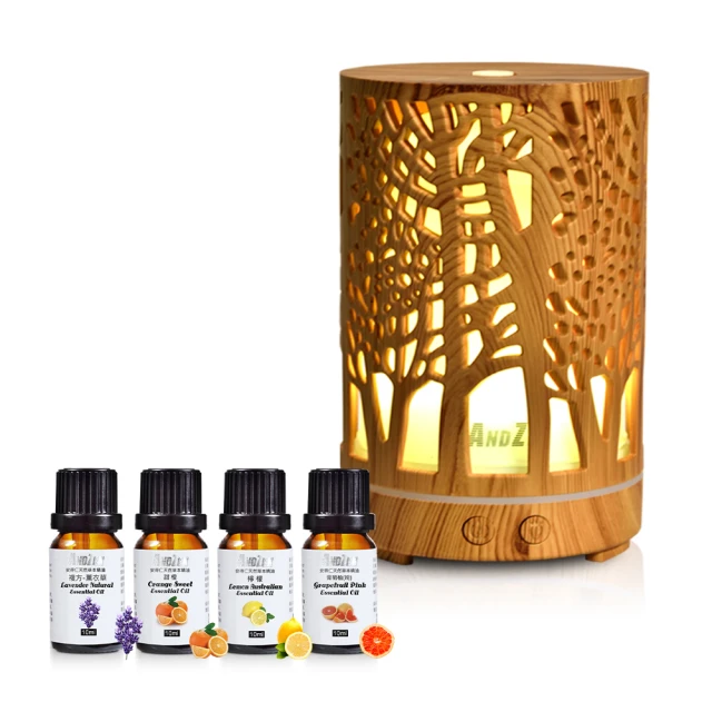 ANDZEN七彩暖黃超音波負離子水氧機(AZ-3600)+台製木盒 歷史價格詳細信息