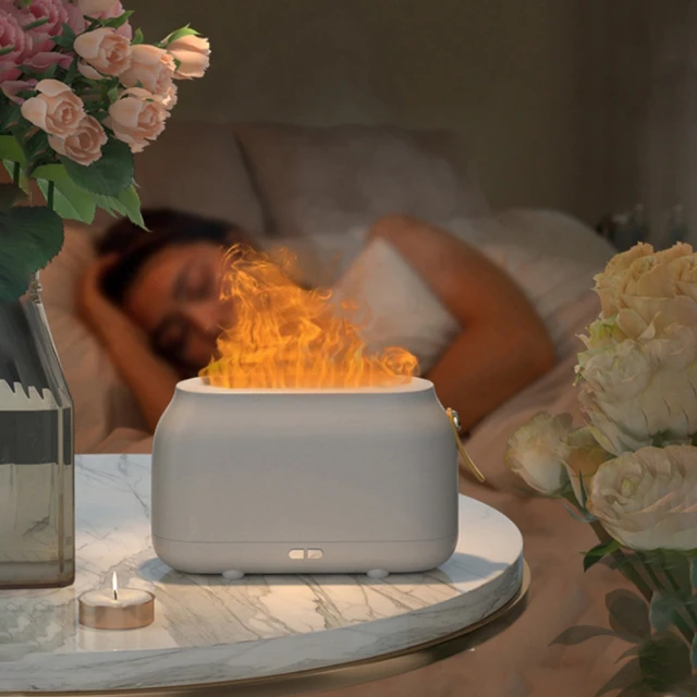 【ANTIAN】火焰霧化噴霧補水香氛水氧機 氛圍燈加濕器 大霧量噴霧機 空氣清淨機 350ML(聖誕交換禮物) 歷史價格詳細信息