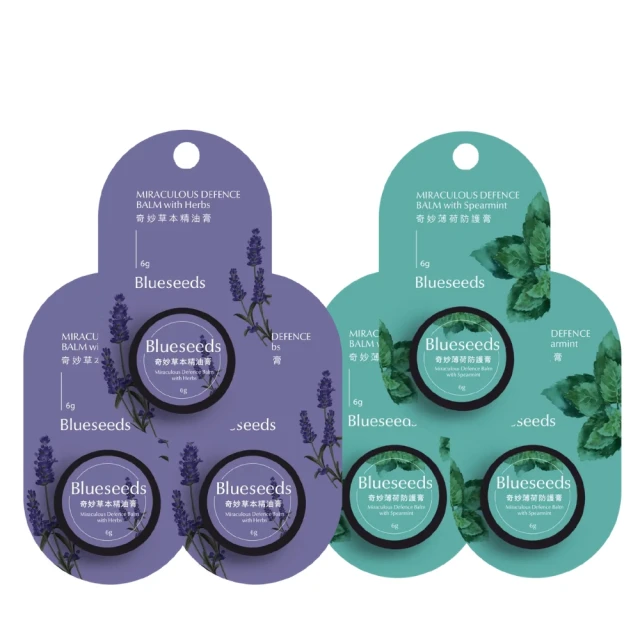 【Blueseeds】萬用急救草本修護精油膏 3+3 特惠組(台灣小農契作 來源看的見) 歷史價格詳細信息