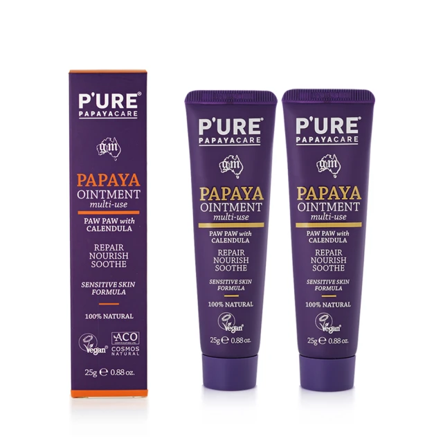 澳洲 Pure Papayacare-即期品 木瓜嬰兒迷你旅行套組-2025年一月到期(4入組 5件/組) 歷史價格詳細信息