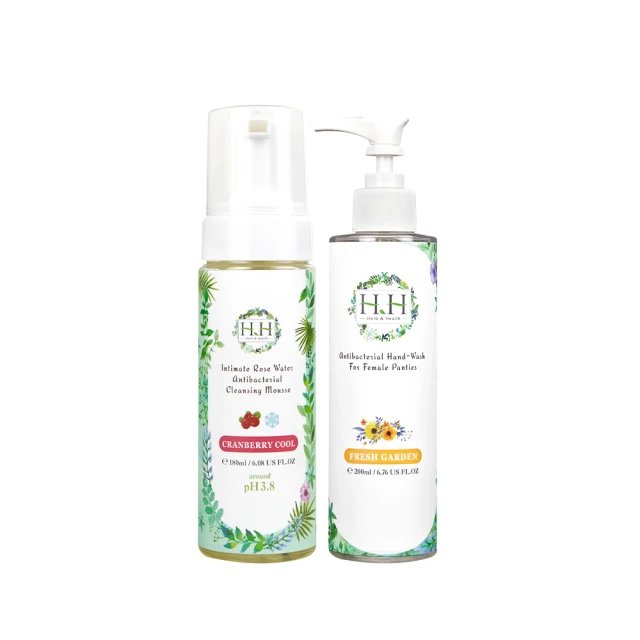 【HH草本新淨界】私密玫瑰純露抗菌潔淨慕斯180ml(私密清潔 私密保養 私密護理) 歷史價格詳細信息