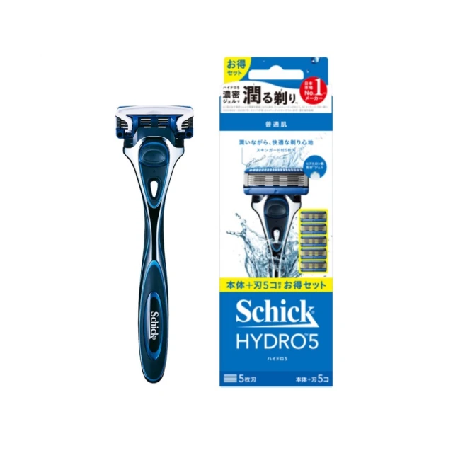 【Schick 舒適牌】水次元5 天然刮鬍刀片 4入 歷史價格詳細信息