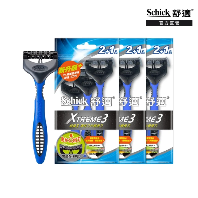 Schick舒適 輕便刀 2/2+1/3/6入 歷史價格詳細信息