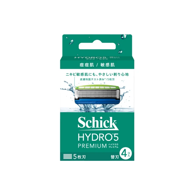 【Schick 舒適牌】水次元5 天然刮鬍刀片 4入 歷史價格詳細信息