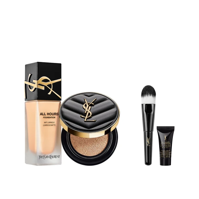 【YSL】官方直營 恆久完美柔霧彩妝組(全新皮革氣墊+蜜粉餅) 歷史價格詳細信息