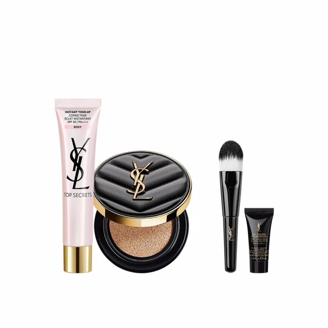 【YSL】官方直營 恆久完美持妝底妝組(午夜粉底25ml+蜜粉餅8.5g/新品上市) 歷史價格詳細信息