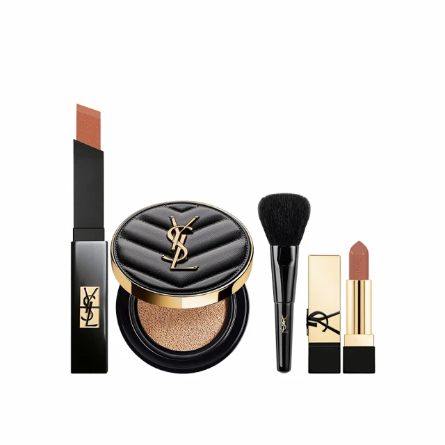 【YSL】官方直營 恆久完美柔霧彩妝組(全新皮革氣墊+蜜粉餅) 歷史價格詳細信息