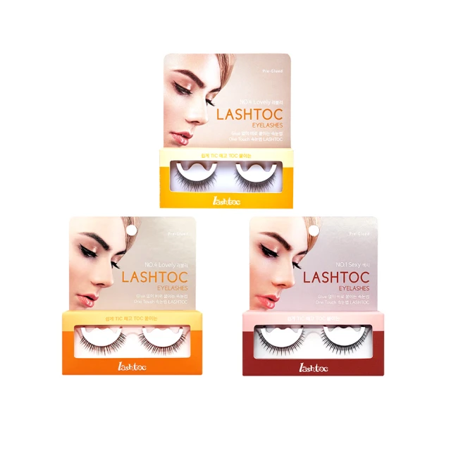 【LASHTOC】韓國自黏式假睫毛-3入組 歷史價格詳細信息