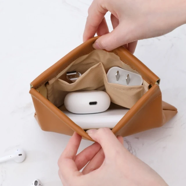 口紅包迷你化妝包女便攜高級感補妝包粉餅化妝品隨身袋收納包小號 歷史價格詳細信息