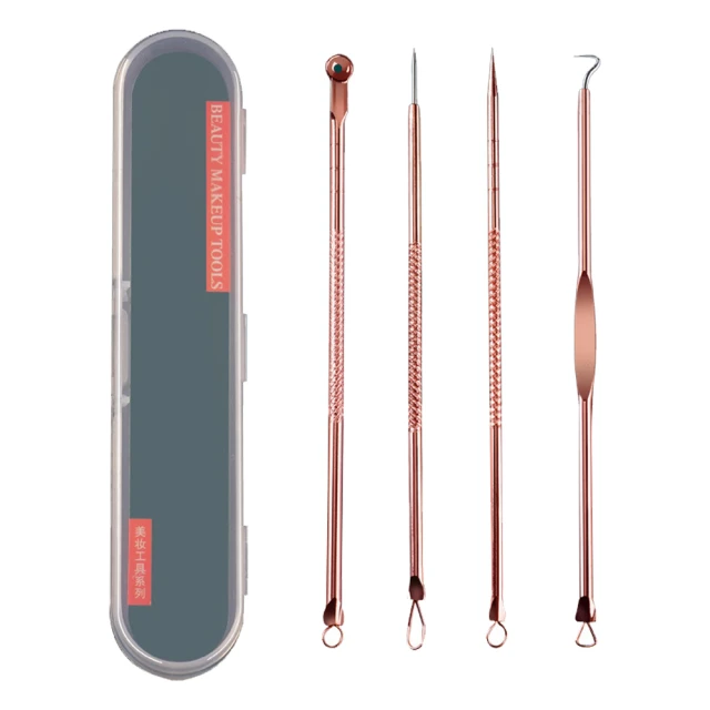 【粉刺夾4件組】痘痘夾 粉刺工具 擠粉刺 美容粉刺夾 小夾子 粉刺棒 黑頭粉刺 粉刺針 歷史價格詳細信息