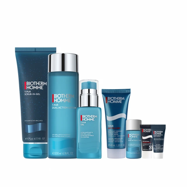 BIOTHERM 碧兒泉 控油潔顏  男仕長效收斂保養組贈保養4件組｜保濕 緊膚 修護 男生保養 去角質｜官方旗艦店 歷史價格詳細信息