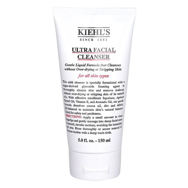 Kiehls 契爾氏 冰河保濕潔面乳 30mlX5入 廠商直送 歷史價格詳細信息