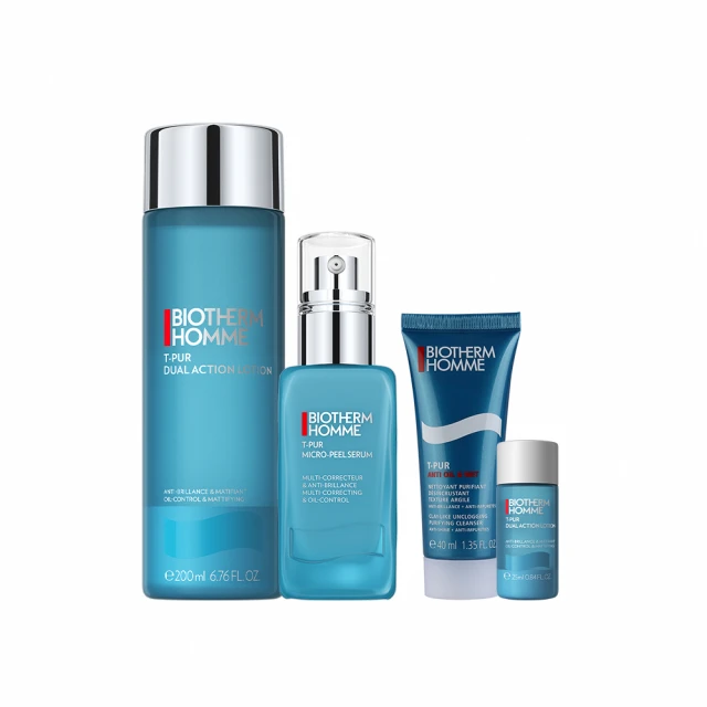 BIOTHERM 碧兒泉 控油潔顏  男仕長效收斂保養組贈保養4件組｜保濕 緊膚 修護 男生保養 去角質｜官方旗艦店 歷史價格詳細信息