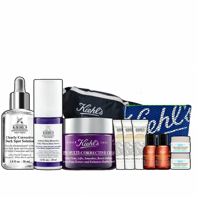 【Kiehl’s 契爾氏】官方直營 極限男性清爽保濕組(Kiehl’s/禮盒/潔面露250ml+活膚乳液200lml) 歷史價格詳細信息