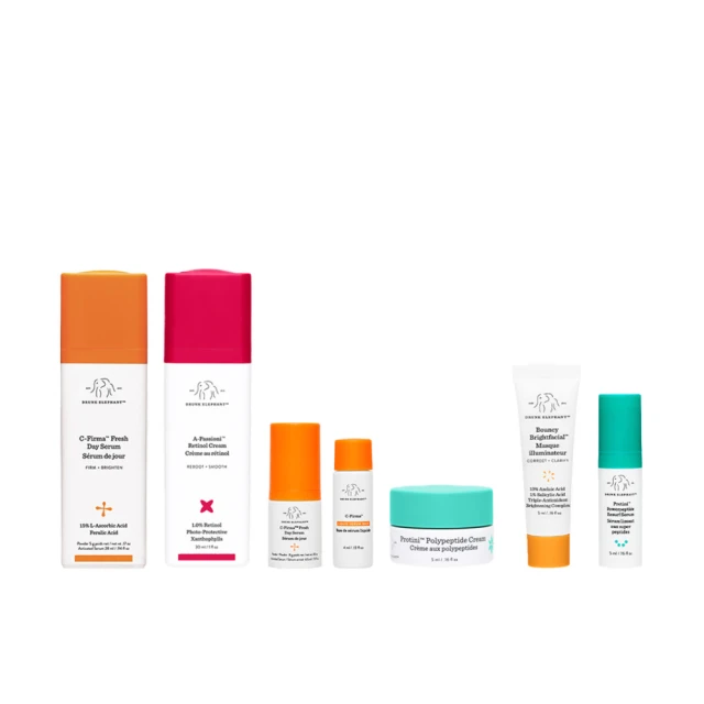 DRUNK ELEPHANT A醇抗老乳霜(30ml)+水飽飽維他命B5保濕精華(3ml)-國際航空版-期效202311 歷史價格詳細信息