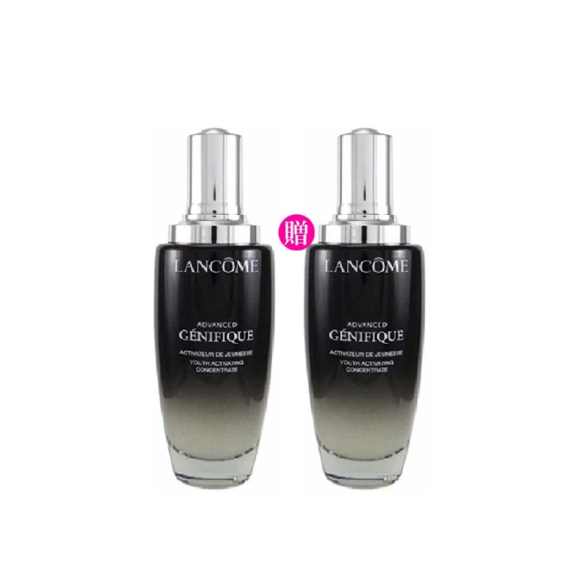 【LANCOME 蘭蔻】小黑瓶100ml(買一送一/超未來肌因賦活露國際航空版) 歷史價格詳細信息
