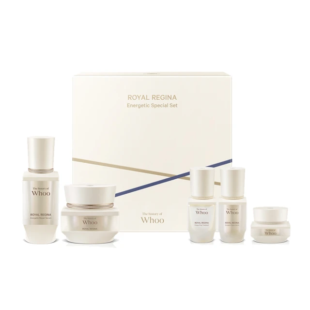 【WHOO 后】官方直營 重生秘帖NAD青春迷你禮盒Upgrade(秘帖25ml+液20ml+乳20ml+霜10ml+洗顏乳40ml) 歷史價格詳細信息