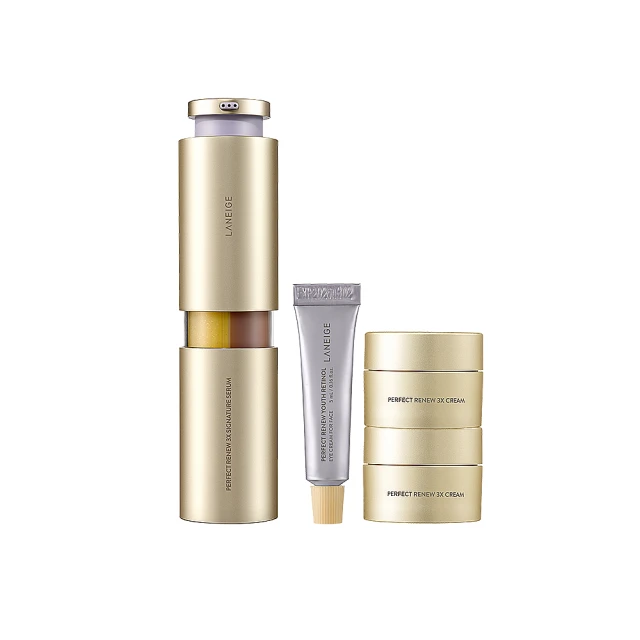 【LANEIGE 蘭芝】完美細緻早C晚A組(完美新生三效賦活精華40ml+維他命C淨膚煥顏精露150ml 官方直營) 歷史價格詳細信息