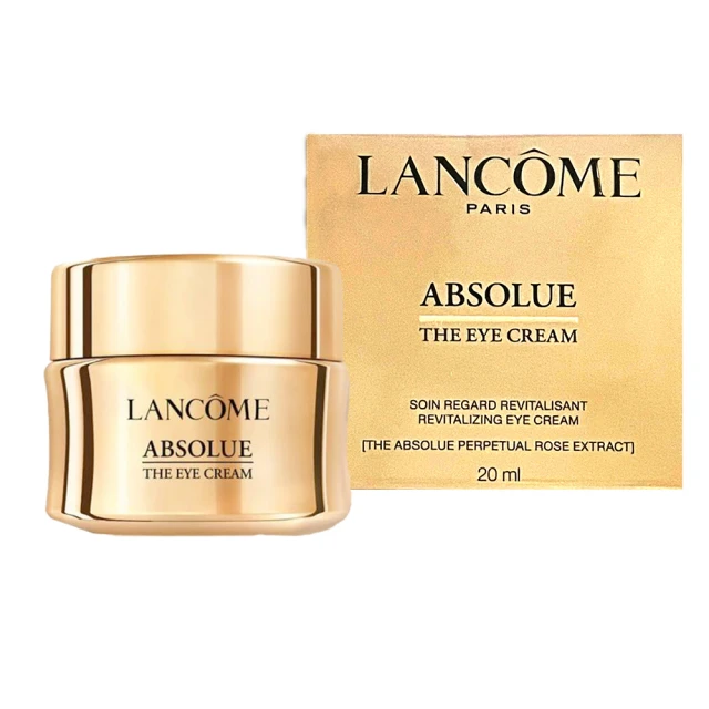【LANCOME蘭蔻】絕對完美永生玫瑰肽金逆時眼霜 20ml 歷史價格詳細信息