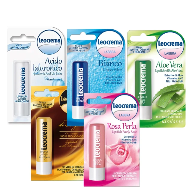 【Leocrema 蕾歐瑪】潤澤護唇系列潤唇膏 5.5ml 多款可選(亮白/粉嫩/摩洛哥果油/玻尿酸 護唇膏 專櫃公司貨) 歷史價格詳細信息