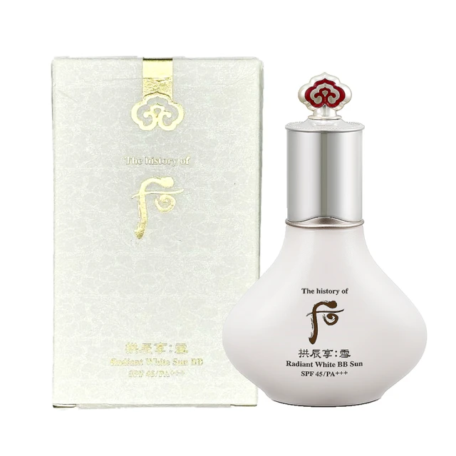Whoo后 拱辰享亮白防曬BB裸妝液 40ml 廠商直送 現貨 歷史價格詳細信息