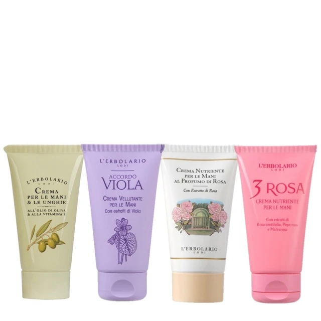 LERBOLARIO 蕾莉歐 經典護手霜禮盒(30mlX3)[玫瑰+檸檬+手部修護霜]-百貨公司貨 歷史價格詳細信息