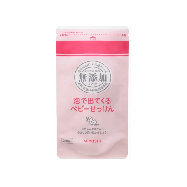 MIYOSHI 新無添加嬰兒泡沫沐浴乳 220ml 補充包《日藥本舖》 歷史價格詳細信息