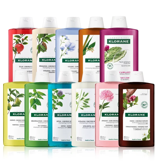 Klorane蔻蘿蘭 控油洗髮精400ML 兩入組合 歷史價格詳細信息
