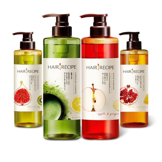 Hair Recipe 髮的食譜/髮的料理 洗髮/護髮530ml(蘋果生薑防斷/奇異果清爽/蜂蜜亮澤/綠茶柚子保濕) 歷史價格詳細信息