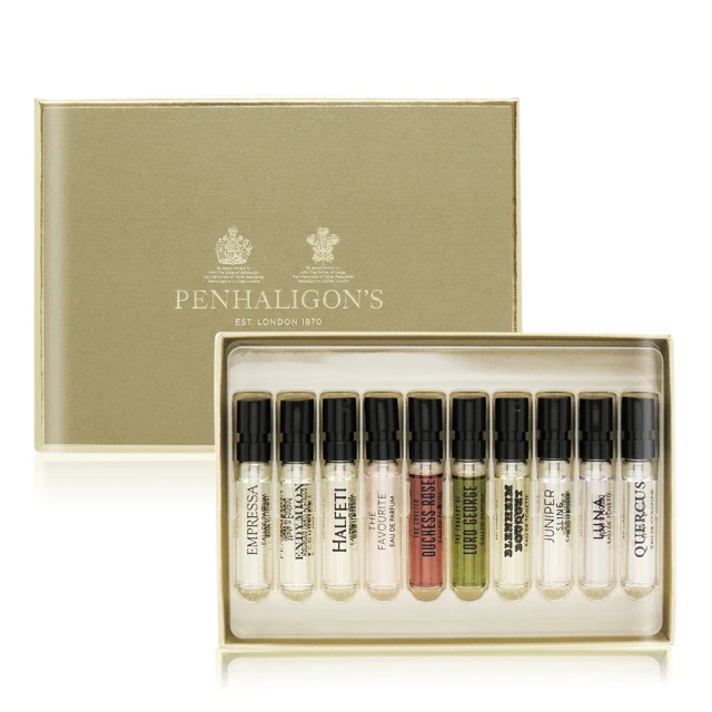 PENHALIGONS潘海利根 Scent Library 明星香氛圖書館 針管香水 隨身小香 禮盒(2ml*10) 歷史價格詳細信息