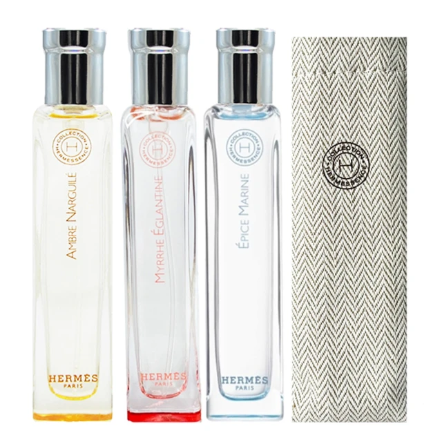 HERMES愛馬仕 琥珀煙雲/沒藥薔薇/海洋辛香  淡香水 15ml (布袋版)-多款任選 歷史價格詳細信息