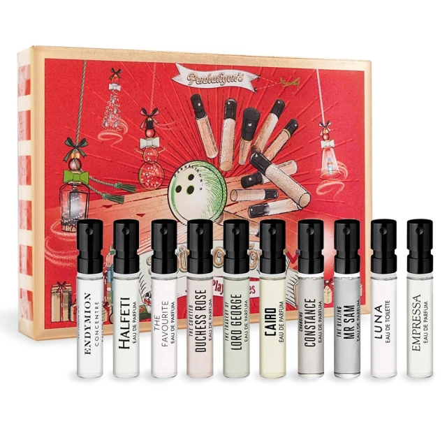PENHALIGONS 潘海利根 香氛圖書館禮盒[2mlX10香水+提袋+花束]-情人節獻禮 歷史價格詳細信息