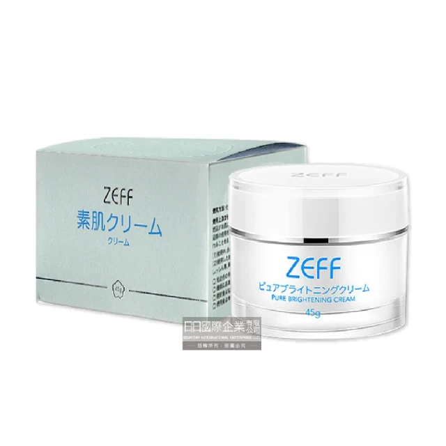 【ZEFF】日本素顏霜45gx4入(旅日必買 自然水潤奶油肌) 歷史價格詳細信息