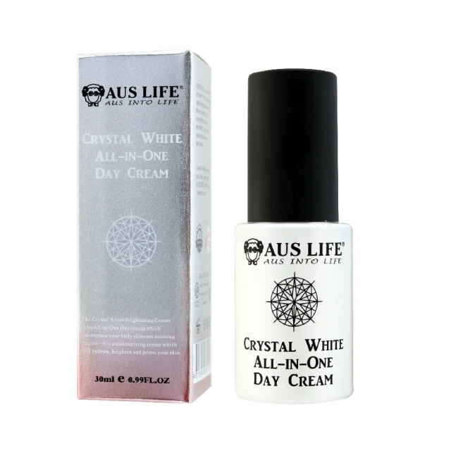 【AUS LIFE 澳思萊】晶透亮白全天候素顏霜30mlX3(時光逆轉秘密水光精華素顏肌) 歷史價格詳細信息