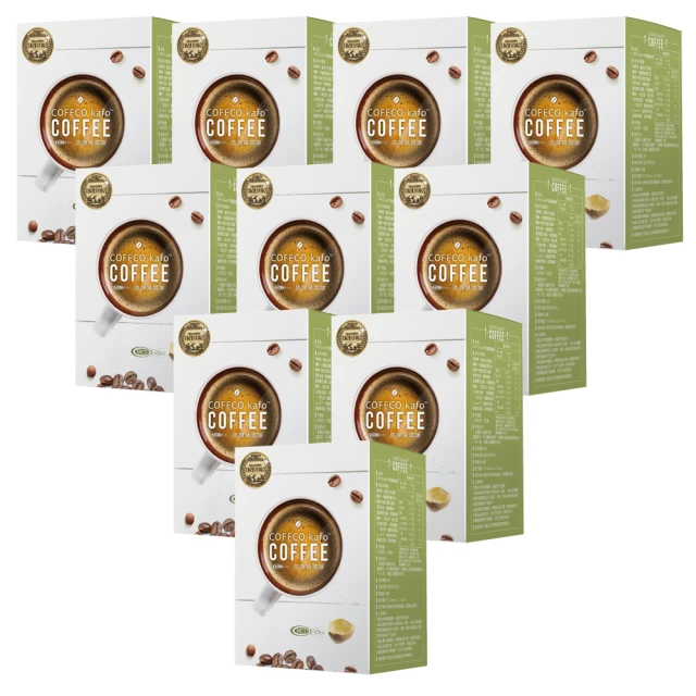 【COFFCO】防彈綠咖啡/黑咖啡任選4盒(7包/盒*4) 歷史價格詳細信息