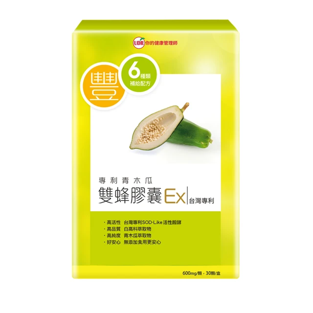 【UDR】專利青木瓜雙蜂膠囊EX 6入組#少女成長期#產後時期#45歲以上(30顆/盒) 歷史價格詳細信息