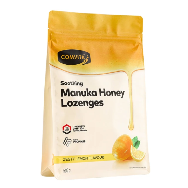 Comvita 麥蘆卡蜂蜜潤喉糖 檸檬風味 180公克 X 12包 [COSCO代購] W139794 歷史價格詳細信息