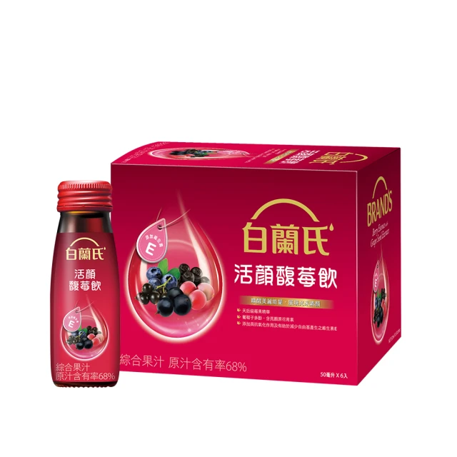 《白蘭氏》活顏馥莓飲 (50ml x 6入)x 3盒 歷史價格詳細信息