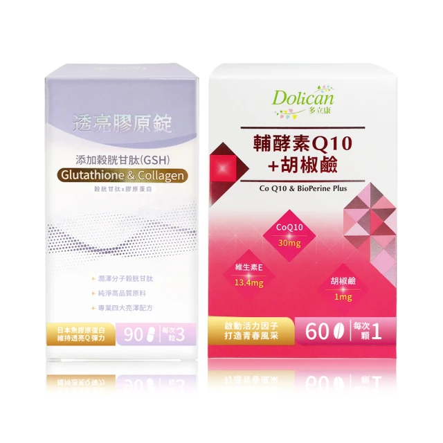 多立康 輔酵素Q10 60粒+高劑型肌醇500 60粒 歷史價格詳細信息