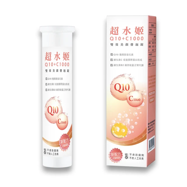 【西德 Shiteh】超水姬Q10輔酵素+C1000發泡錠(15錠裝)X4入 歷史價格詳細信息