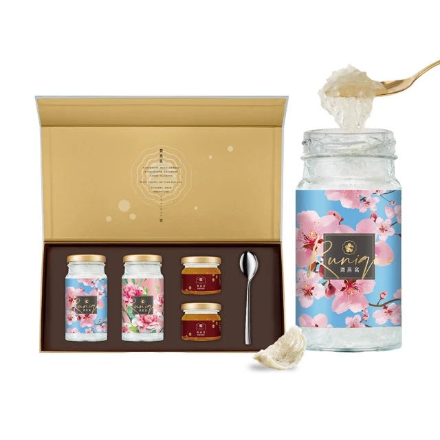 【潤燕窩】24K極濃一品金燕-6入燕窩禮盒 贈德國訂製湯匙(燕窩、養生、送禮、春節禮盒) 歷史價格詳細信息