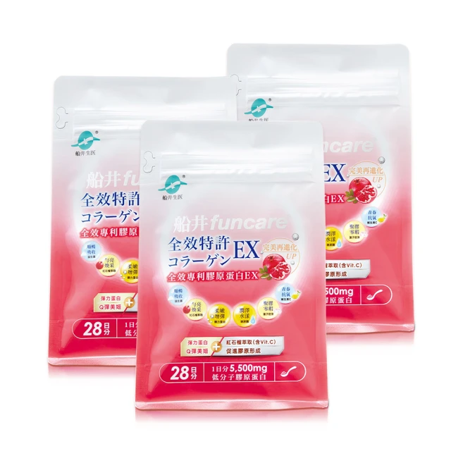 funcare 船井生醫 全效專利膠原蛋白EX(49g/包)--7日份 歷史價格詳細信息