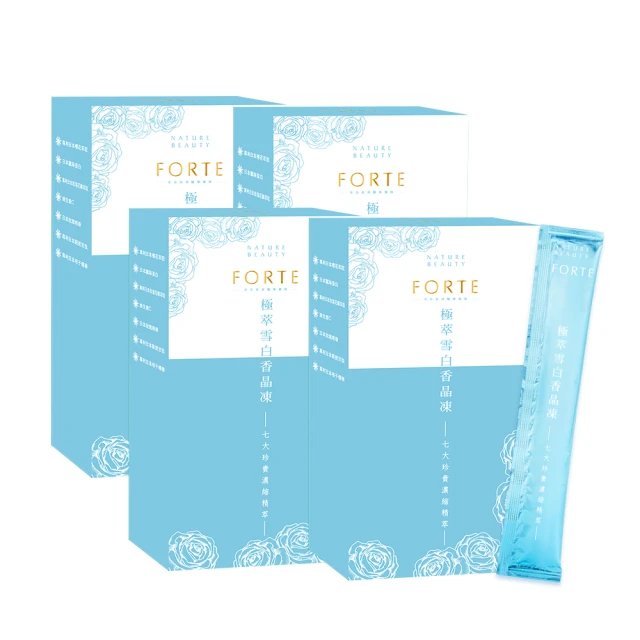 《FORTE》台塑生醫美妍專利極萃雪白晶凍升級版x4盒 (30包/盒) 歷史價格詳細信息